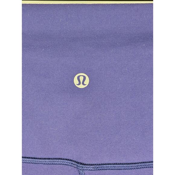 LULULEMON ALIGN HI-RISE WOMEN'S LEGGINGS – SIZE 6 – PURPLE – OPEN SLIT DESIGN - Picture 7 of 11